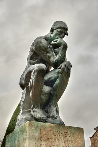 Paris   (Musée Rodin, Le penseur)    |   3  /  26    | 