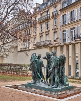 Paris   (Musée Rodin, Les bourgeois de Calais)     |   13  /  26    | 
